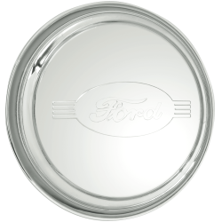 Wheel Vintiques - Wheel Vintiques 2009 8.25" 42 Ford Stainless Cap - Image 1