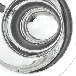 Wheel Vintiques - Wheel Vintiques 1026 7" Bullet 3.5" Tall Chrome Cap - Image 2