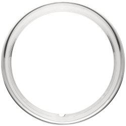 Wheel Vintiques - Wheel Vintiques 3006-14-1 14" Trim Ring 1.5" Ribbed SS - Image 1