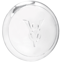 Wheel Vintiques - Wheel Vintiques 2000-V8 5.75" Stainless Cap 34 for Ford V8 - Image 1