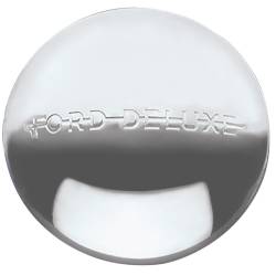 Wheel Vintiques - Wheel Vintiques 2007-A 7.5" 40 Ford Deluxe Stainless Cap - Image 1