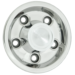Wheel Vintiques - Wheel Vintiques 2026 Rallye 1 Polished Cap for 66-68 Pontiac - Image 1