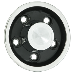 Wheel Vintiques - Wheel Vintiques 2026-B Rallye 1 Painted Cap for 66-68 Pontiac - Image 1