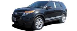 Quality Automotive Accessories - QAA GC56330 1Pc Stainless Gas Cap Door Trim for 2016-2019 Ford Explorer - Image 2