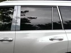 Quality Automotive Accessories - QAA PP10124 8Pc Stainless Steel Pillar Trim for 2010-2020 Lexus GX460 - Image 1