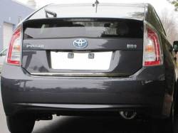 Quality Automotive Accessories - QAA LP10135 1Pc Stainless License Plate Bezel for 2010-2015 Toyota Prius - Image 1