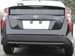 Quality Automotive Accessories - QAA LP16135 1Pc Stainless License Plate Bezel for 2016-2022 Toyota Prius - Image 1