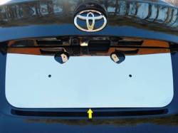 Quality Automotive Accessories - QAA LP18140 1Pc Stainless License Plate Bezel for 2018-2023 Toyota C-HR - Image 1