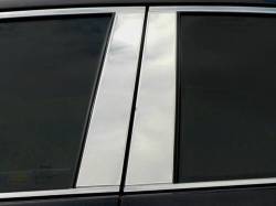 Quality Automotive Accessories - QAA PP19165 4Pc Stainless Steel Pillar Trim for 2019-2022 Toyota Avalon - Image 1