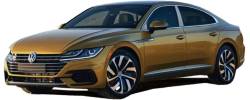 Quality Automotive Accessories - QAA PP19660 2Pc Stainless Steel Pillar Trim for 2019-2023 Volkswagen Arteon - Image 2