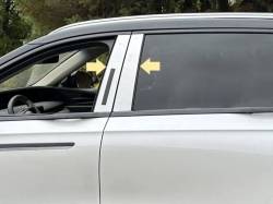 Quality Automotive Accessories - QAA PP74660 4Pc Stainless Steel Pillar Trim for 2024-2025 Lincoln Nautilus - Image 1