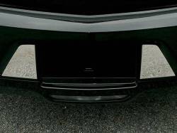 Quality Automotive Accessories - QAA LPS58245 2Pc Stainless License Plate Surround for 18-19 Cadillac XTS - Image 1