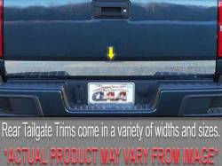Quality Automotive Accessories - QAA RT36630 1Pc Stainless Steel Tailgate Accent for 1996-1996 Mercury Villager - Image 1
