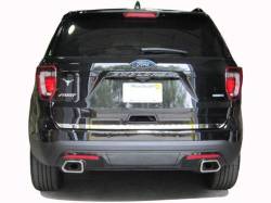 Quality Automotive Accessories - QAA RD56330 1Pc Stainless Steel Rear Deck Accent for 2016-2019 Ford Explorer - Image 1