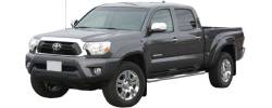 Quality Automotive Accessories - QAA TH95175 10Pc Stainless Steel Rocker Panel Trim for 1995-2004 Toyota Tacoma - Image 1