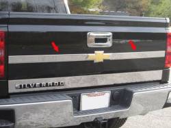Quality Automotive Accessories - QAA TP16260 2Pc Stainless Steel Trunk Accent Trim for 2016-2022 Honda Pilot - Image 7