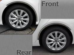Quality Automotive Accessories - QAA WQ17340 8Pc Stainless Steel Wheel Well Trim for 2017-2020 Hyundai Elantra - Image 1