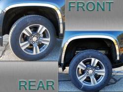 Quality Automotive Accessories - QAA WQ54136 6Pc Stainless Steel Wheel Well Trim for 14-20 Chevrolet Impala - Image 1