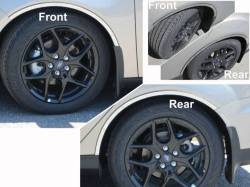 Quality Automotive Accessories - QAA WQ55198 4Pc Stainless Steel Wheel Well Trim for 2015-2020 Chevy Suburban - Image 3