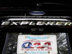 Quality Automotive Accessories - QAA SGR60330 16Pc Stainless Steel Graphic Emblem for 2020-2025 Ford Explorer - Image 1