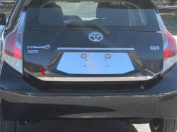 Quality Automotive Accessories - QAA RD12705 1Pc Stainless Steel Rear Deck Accent for 2012-2019 Toyota Prius C - Image 1