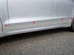 Quality Automotive Accessories - QAA TH49657 12Pc Stainless Rocker Panel Trim for 2009-2014 Ford F150 - Image 3