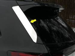 Quality Automotive Accessories - QAA RW59660 2Pc Stainless Steel Rear Window Set for 2019-2023 Lincoln Nautilus - Image 6
