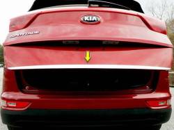 Quality Automotive Accessories - QAA RD17835 1Pc Stainless Steel Rear Deck Accent for 2017-2022 Kia Sportage - Image 1