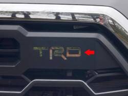 Quality Automotive Accessories - QAA SGR72146 6Pc Stainless Steel Graphic Emblem for 2022-2025 Toyota Tundra - Image 2