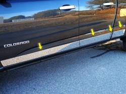 Quality Automotive Accessories - QAA TH54184 4Pc Stainless Steel Rocker Panel Trim for 2014-2018 Chevy Silverado - Image 3