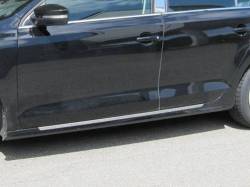 Quality Automotive Accessories - QAA TH10136 2Pc Stainless Steel Rocker Panel Trim for 2010-2015 Toyota Prius - Image 2