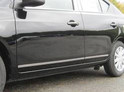 Quality Automotive Accessories - QAA TH12530 2Pc Stainless Steel Rocker Panel Trim for 2012-2019 Nissan Versa - Image 4