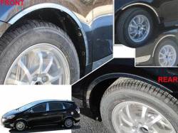 Quality Automotive Accessories - QAA WQ12214 4Pc Stainless Steel Wheel Well Trim for 2012-2015 Honda Civic - Image 2