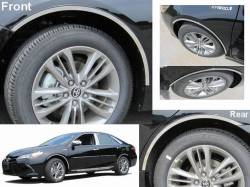 Quality Automotive Accessories - QAA WQ13165 4Pc Stainless Steel Wheel Well Trim for 2013-2018 Toyota Avalon - Image 3