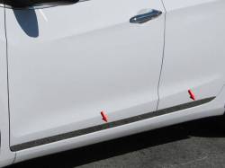 Quality Automotive Accessories - QAA TH12706 2Pc Stainless Steel Rocker Panel Trim for 2012-2017 Toyota Prius C - Image 3