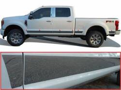 Quality Automotive Accessories - QAA TH57320 10Pc Stainless Steel Rocker Panel Trim for Ford Super Duty - Image 6