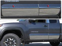 Quality Automotive Accessories - QAA TH16172 6Pc Stainless Steel Rocker Panel Trim for 2016-2023 Toyota Tacoma - Image 3