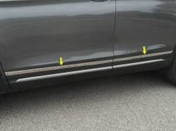 Quality Automotive Accessories - QAA TH16214 4Pc Stainless Steel Rocker Panel Trim for 2016-2020 Honda Civic - Image 1