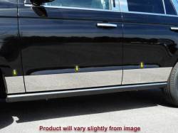 Quality Automotive Accessories - QAA TH58383 6Pc Stainless Steel Rocker Panel Trim for 18-25 Ford Expedition - Image 1