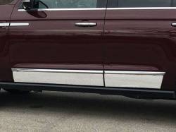 Quality Automotive Accessories - QAA TH58384 6Pc Stainless Steel Rocker Panel Trim for 18-25 Ford Expedition - Image 1