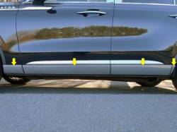 Quality Automotive Accessories - QAA TH60610 8Pc Stainless Steel Rocker Panel Trim for 2020-2025 Lincoln Corsair - Image 2