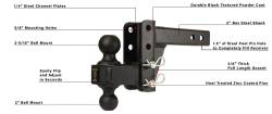BulletProof Hitches - BulletProof MD202 2.0" Medium Duty 2" Drop Or Rise Hitch - Image 6