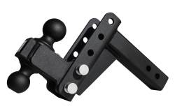 BulletProof Hitches - BulletProof MD204 2.0" Medium Duty 4" Drop Or Rise Hitch - Image 1