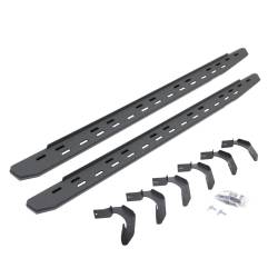 Go Rhino - Go Rhino 69634668ST RB30 Slim Line Running Boards w/Mounting Bracket Kit - Image 1