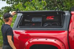 Rough Country Suspension Systems - Rough Country RH Modular Truck Bed Cap Bin Blackfor 24-26 Tacoma 5' Bed 734075 - Image 4