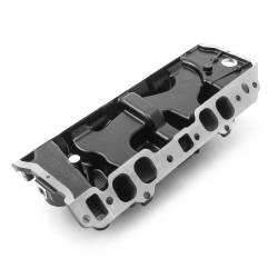 Speedmaster - Speedmaster 1-147-018 LowRise Oval Port Intake Manifold Blk for Chevy BBC - Image 2