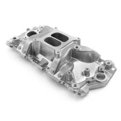 Speedmaster - Speedmaster 1-147-032 MidRise Alu. Intake Manifold Mach-Polish for Chevy SBC - Image 2