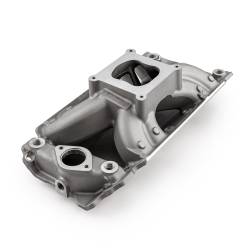 Speedmaster - Speedmaster 1-147-022 HiRise Rect Port Intake Manifold Satin for Chevy BBC - Image 1