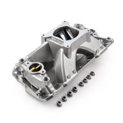Speedmaster - Speedmaster 1-147-014 HiRise Intake Manifold Mach Pol for 57-95 Chevy SBC - Image 1