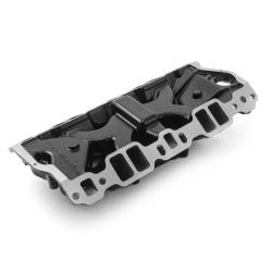 Speedmaster - Speedmaster 1-147-033 MidRise Alu. Intake Manifold Blk for Chevy SBC - Image 2
